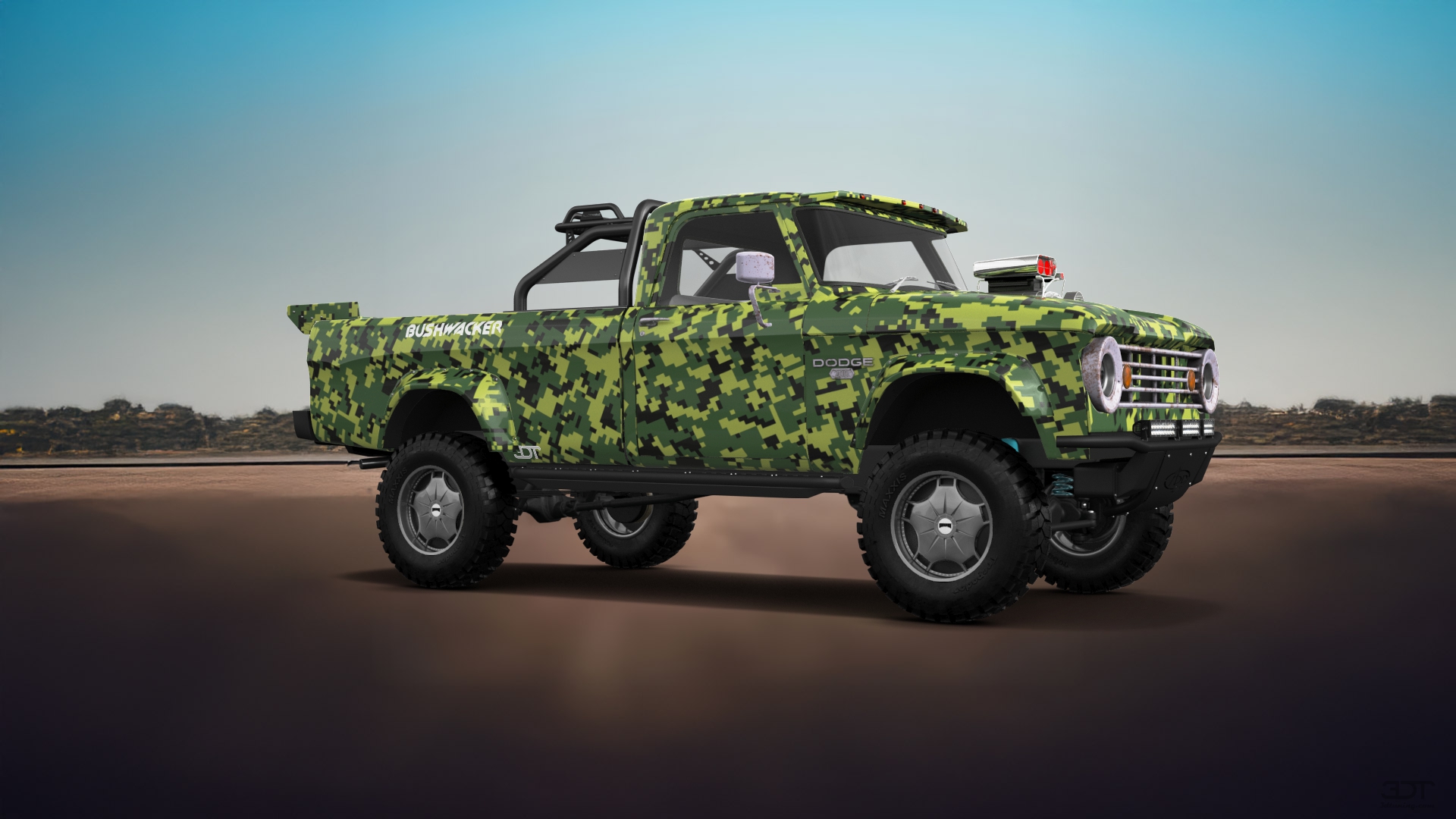 Dodge Power Wagon W200 2 Door pickup truck 1966