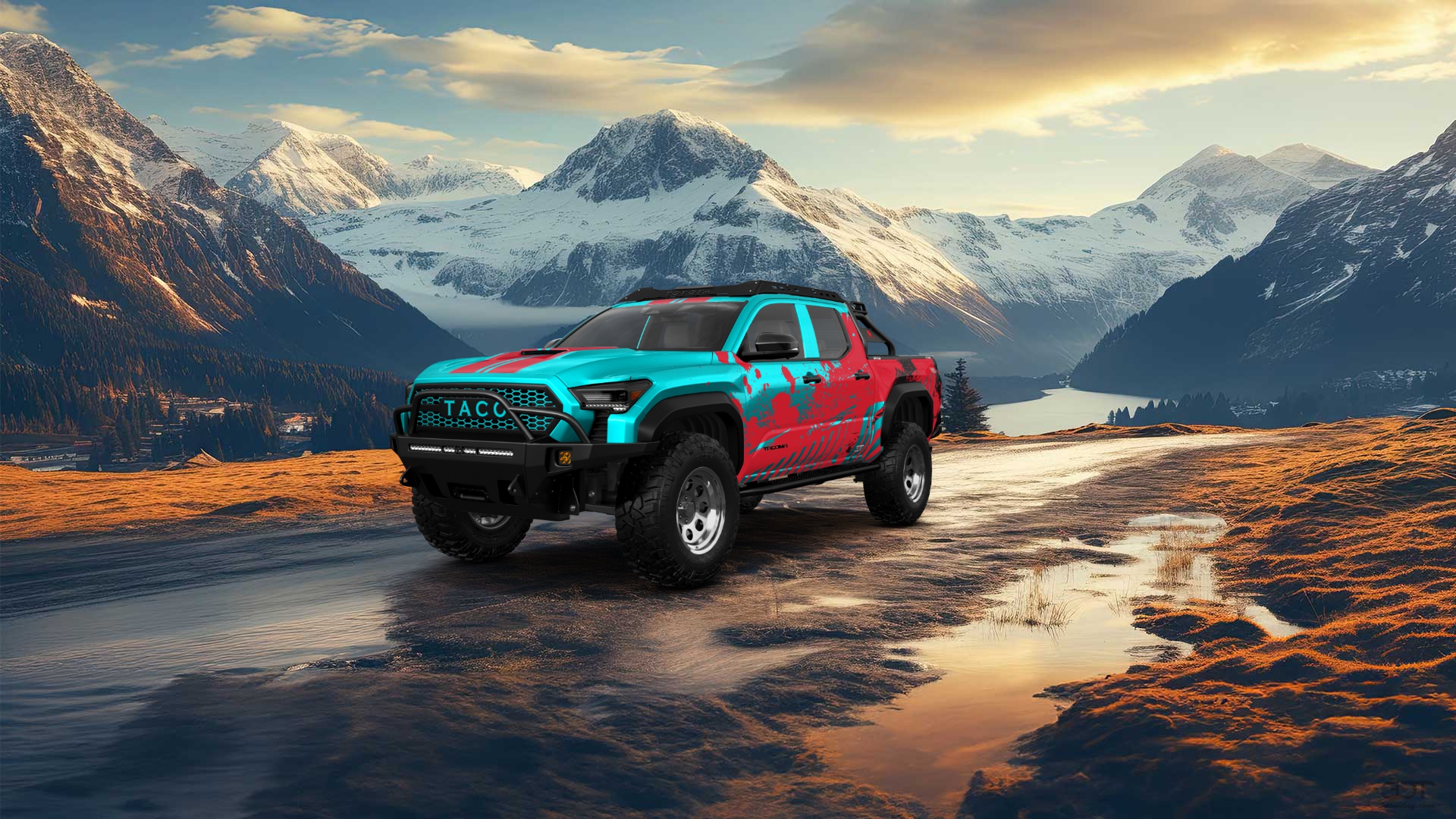 Toyota Tacoma Crew Cab 4 Door pickup truck 2024 tuning