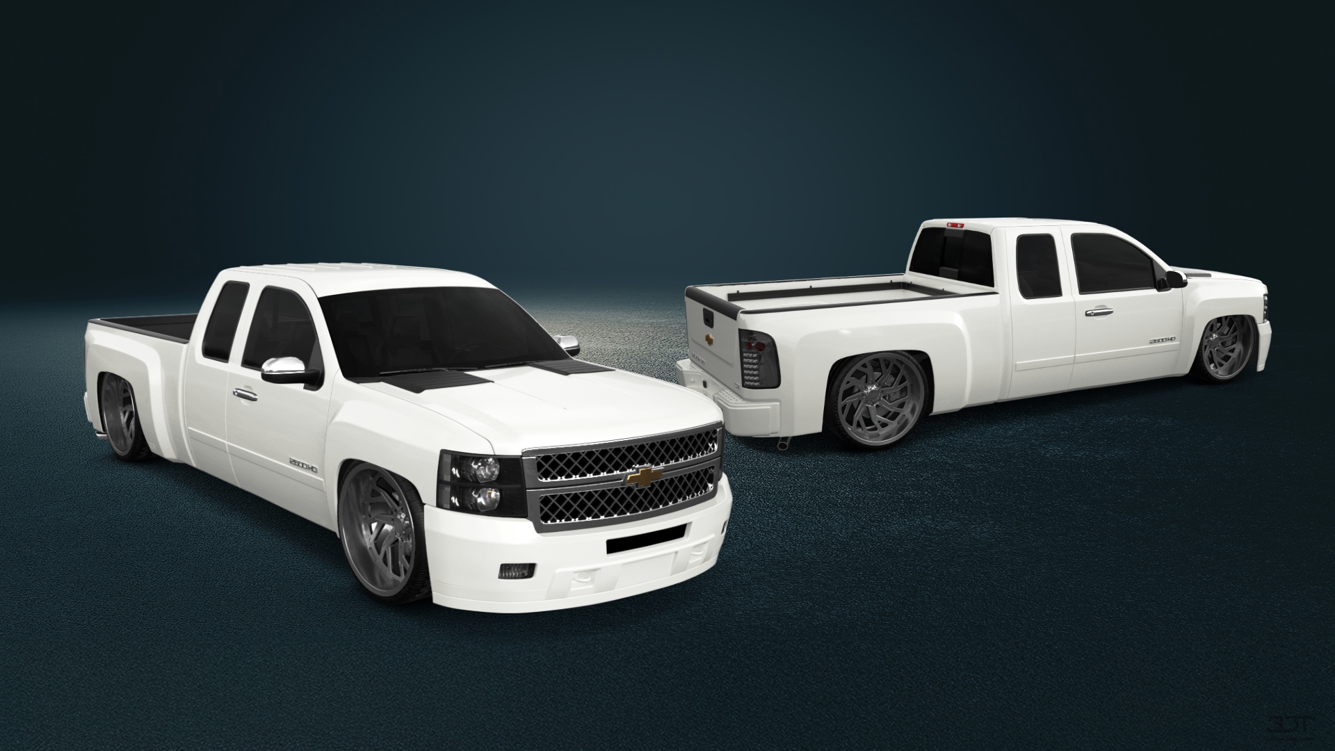 Chevrolet Silverado 2500 HD Extended Cab Pickup Truck 2007