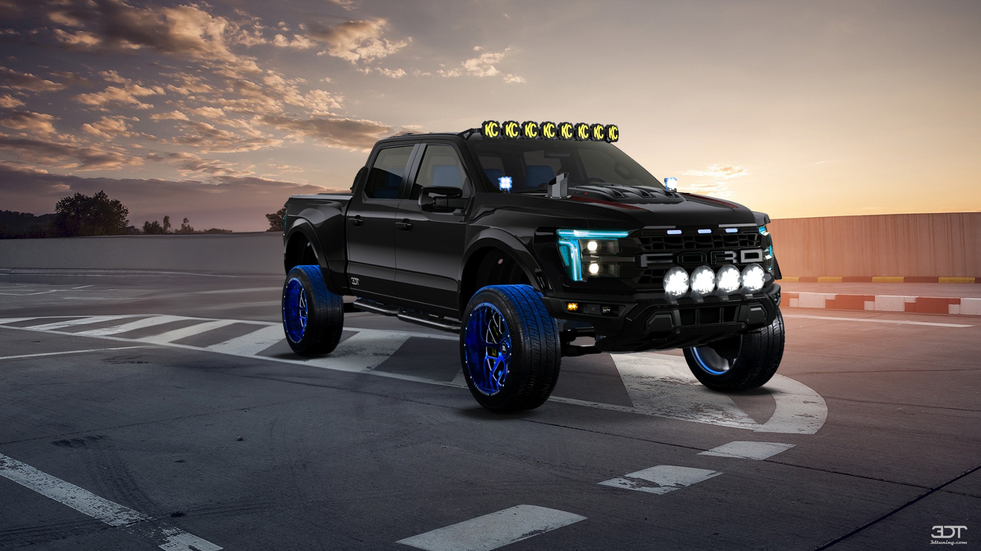 Ford F-150 Raptor 4 Door pickup truck 2024 Images