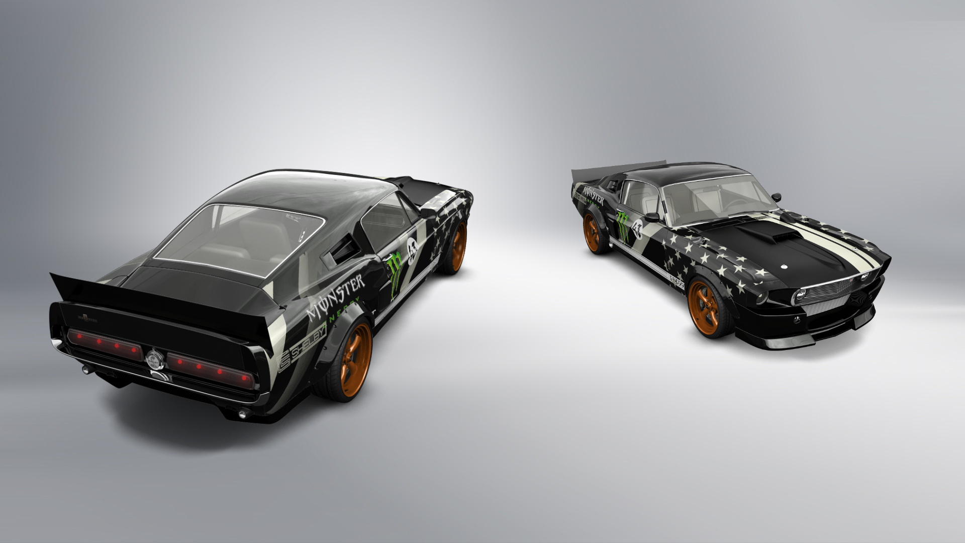 Mustang GT500 2 Door Coupe 1968 tuning