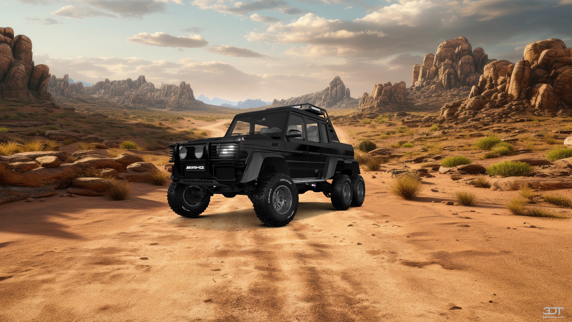 Mercedes G 63 AMG 6x6 4 Door pickup truck 2013