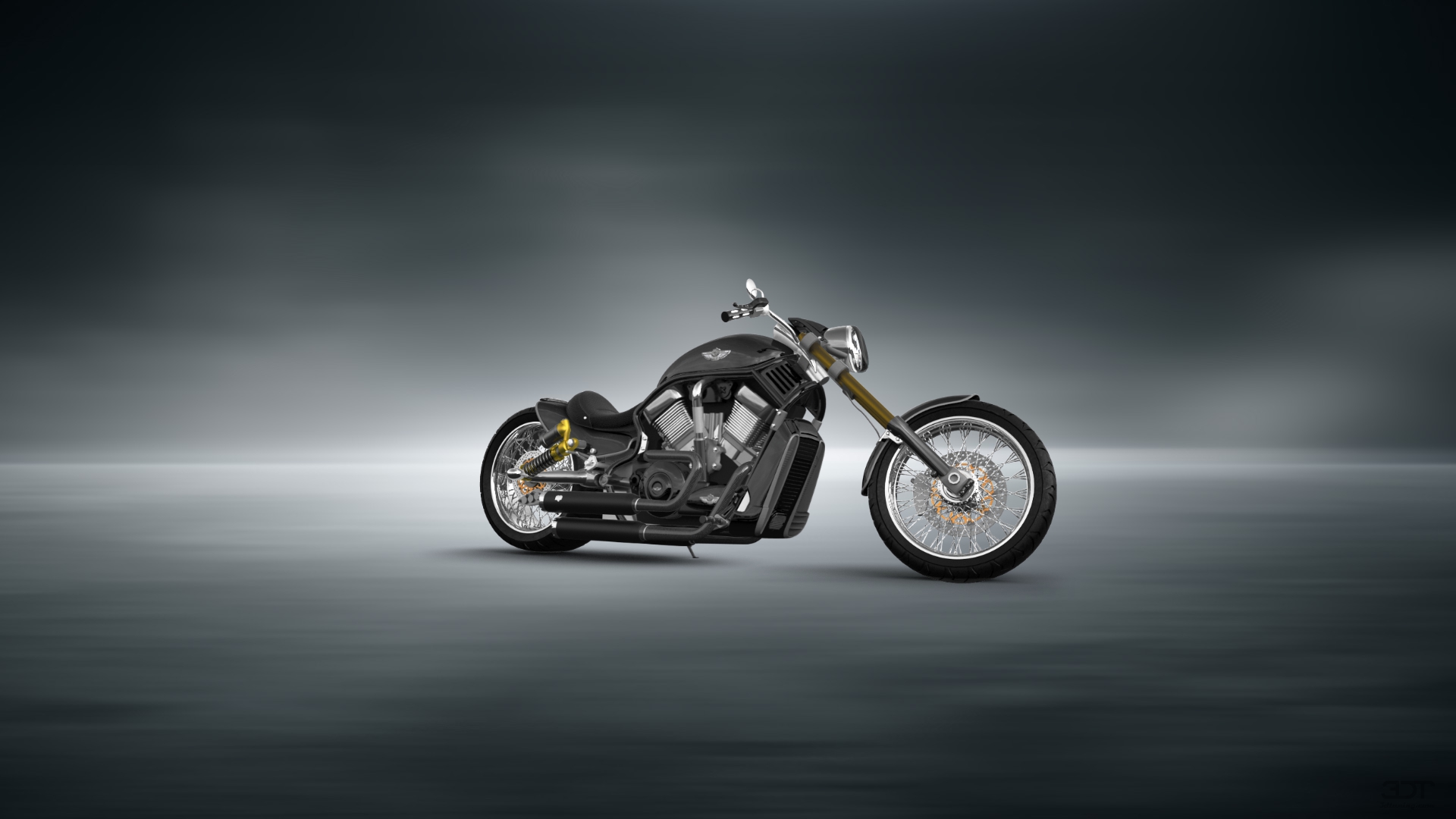 Harley-Davidson Custom Chopper Cruiser 2011