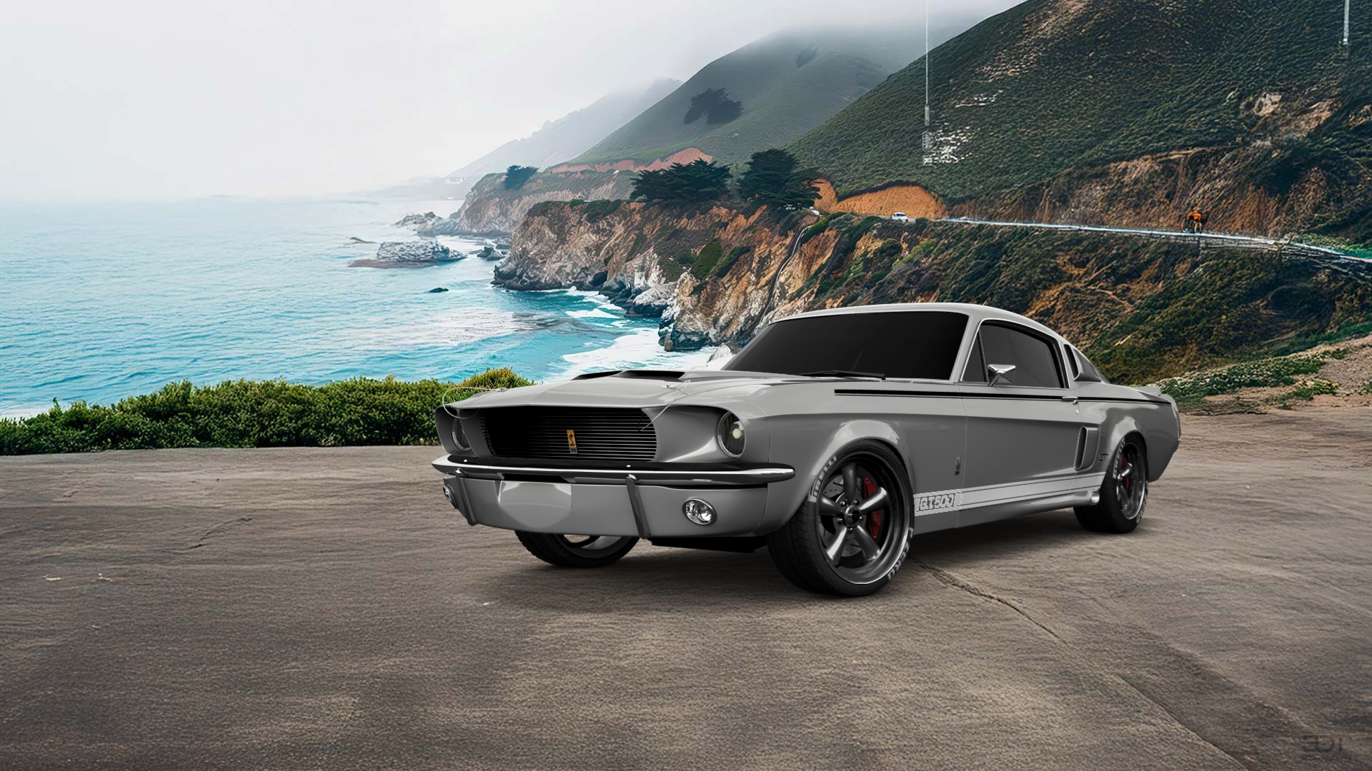 Mustang GT500 2 Door Coupe 1968 tuning