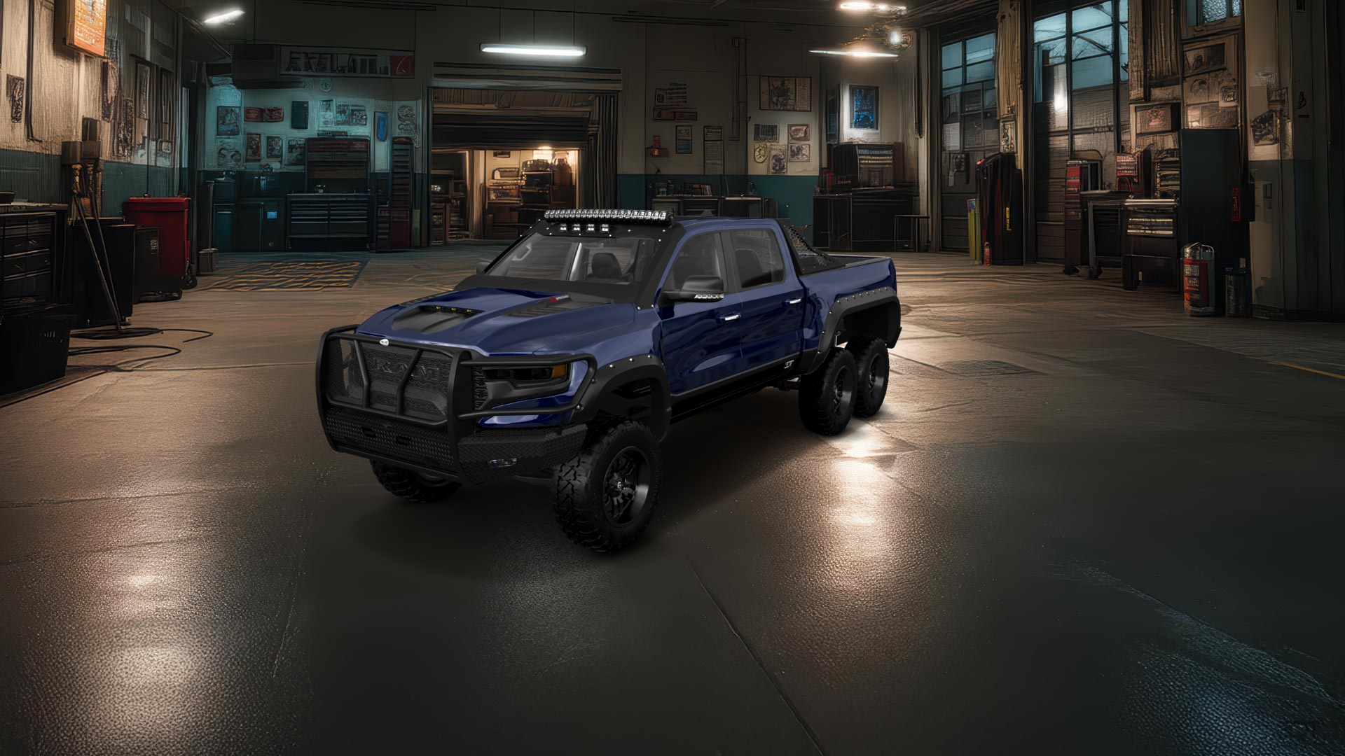 Dodge Ram Hennessey Mammoth 6X6 Truck 2021 tuning