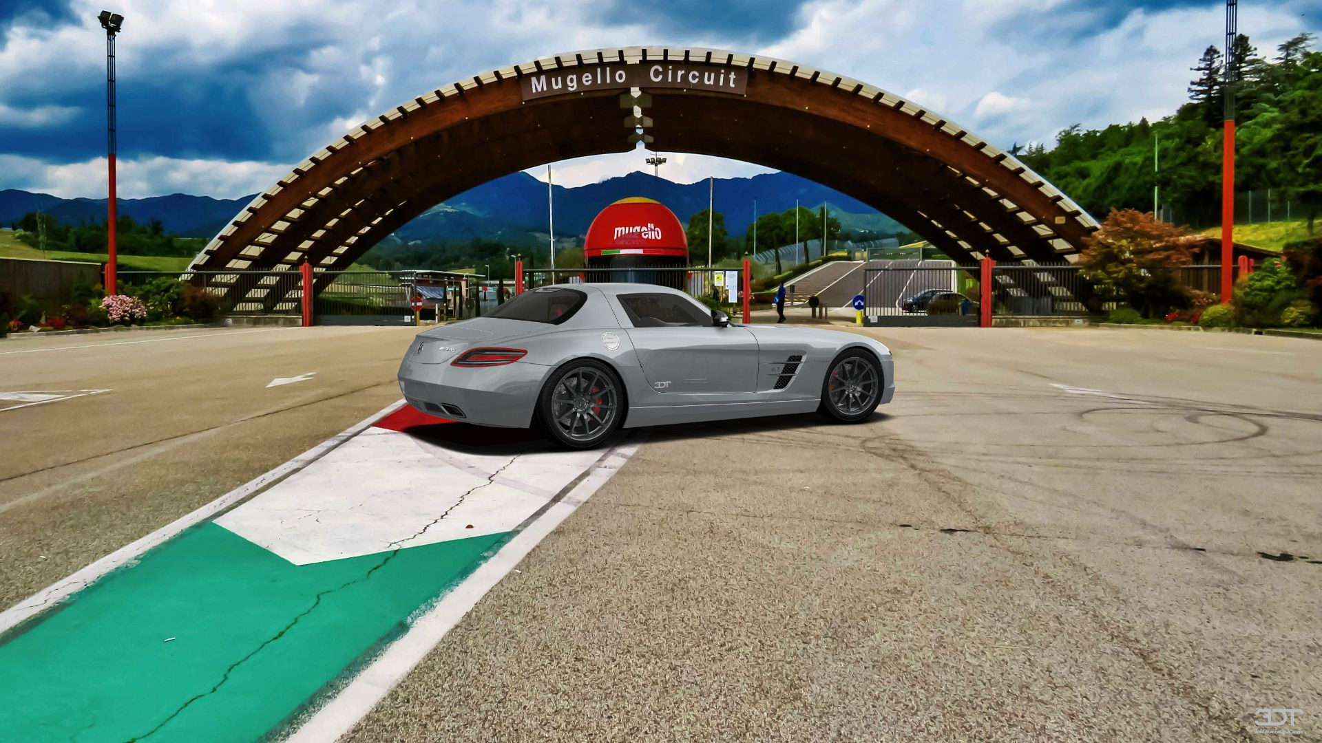 Mercedes SLS 2 Door Coupe 2011