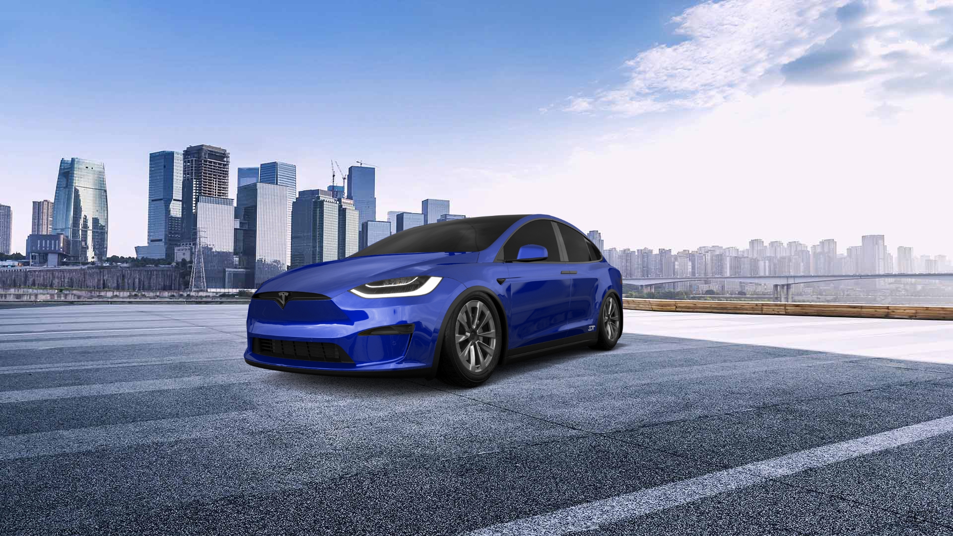 Tesla Model X 5 Door SUV 2024 tuning