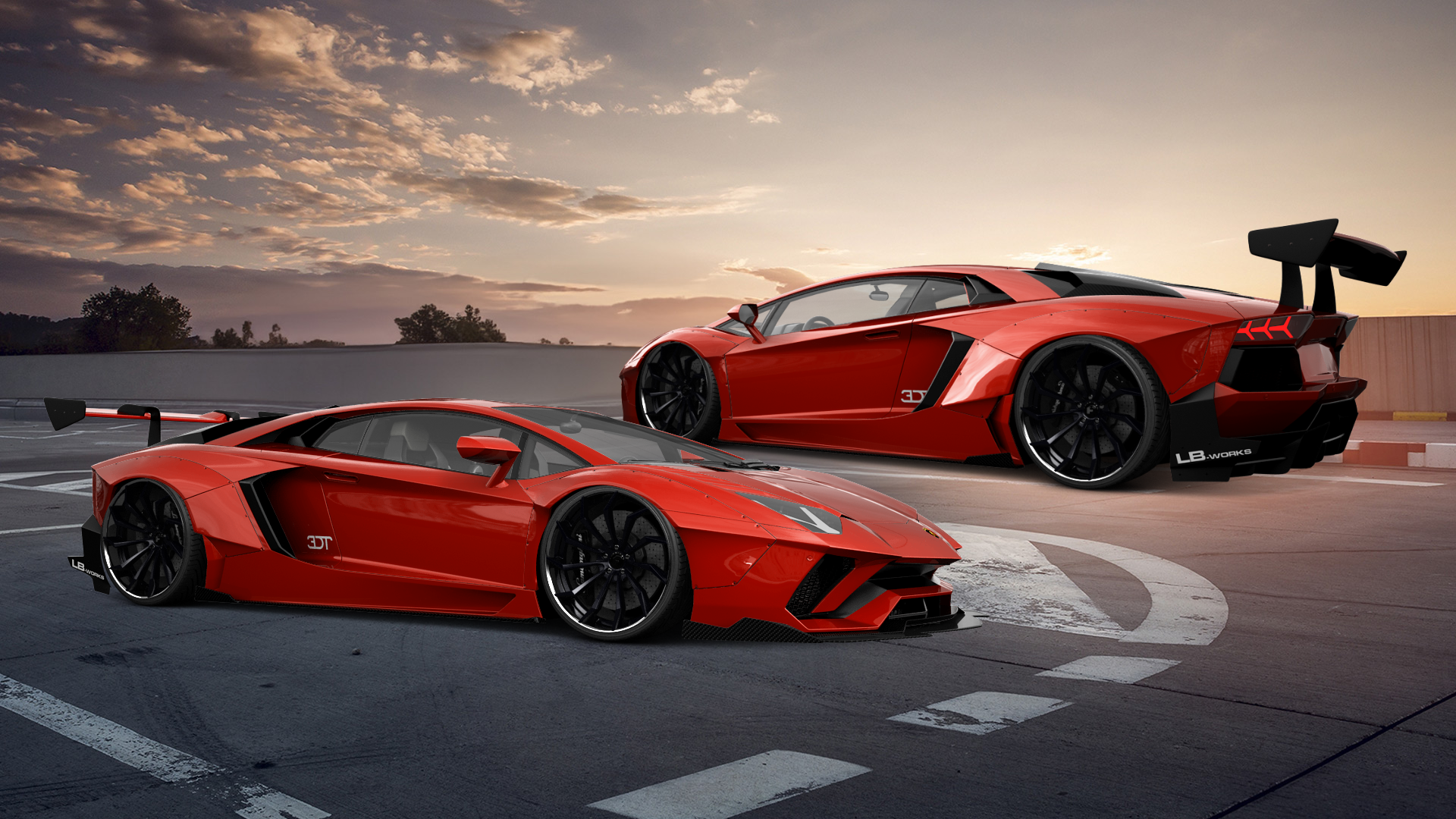 Lamborghini Aventador 2 Door Coupe 2012 tuning