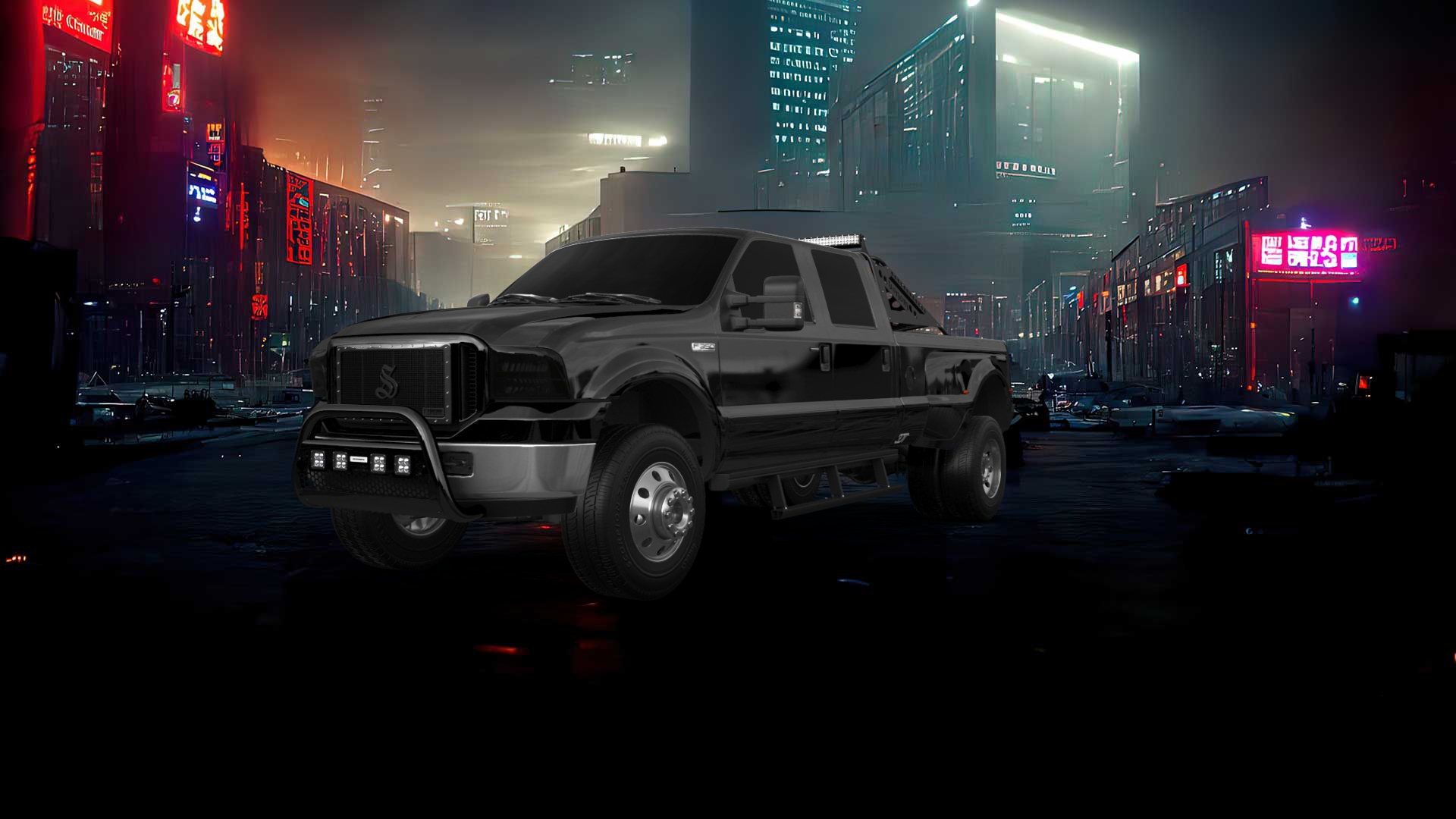 Ford F-350 DRW 4 Door pickup truck 1999