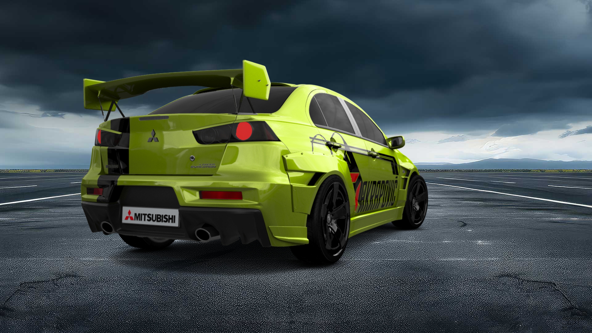 Mitsubishi Lancer Evolution X Sedan 2008