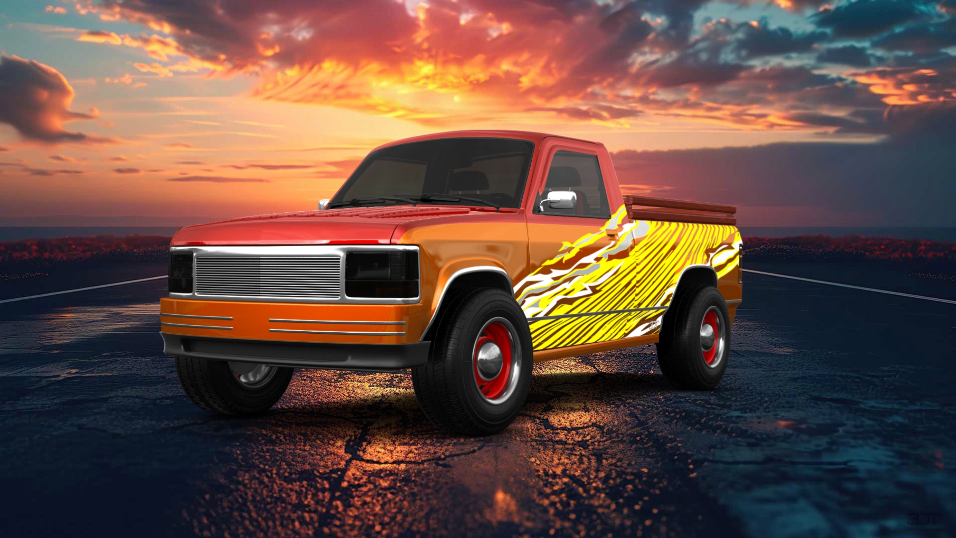 Dodge Dakota Regular Cab 2 Door pickup truck 1987