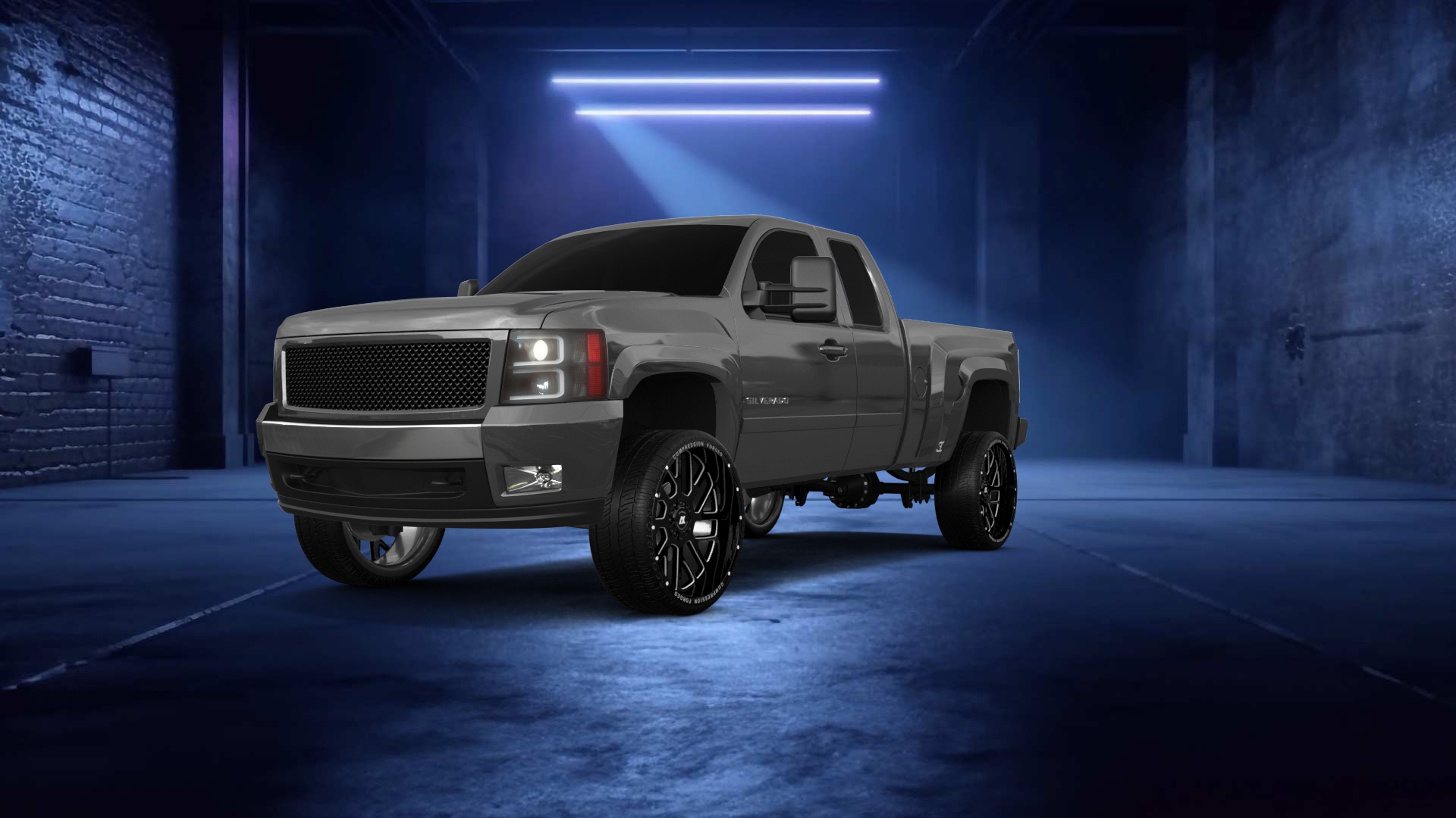 Chevrolet Silverado 1500 6.6 ft box Pickup Truck 2008 tuning
