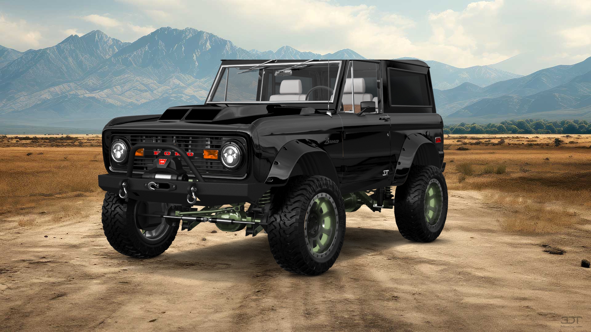 Ford Bronco 3 Door SUV 1965