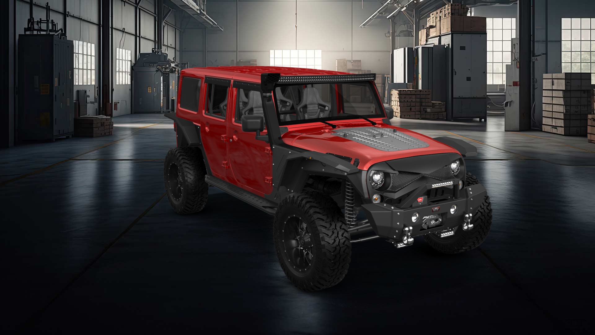 Jeep Wrangler Unlimited JK Rubicon Recon 4 Door SUV 2017