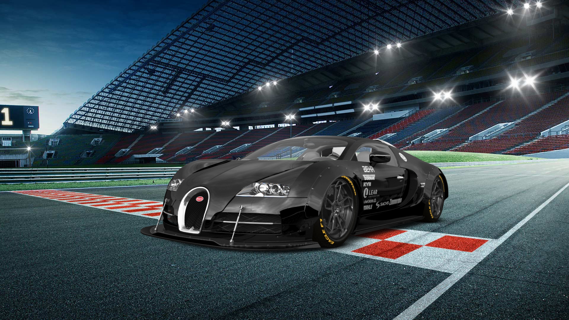 Bugatti Veyron 16.4 Grand Sport Vitesse 2 door targa top 2012 tuning