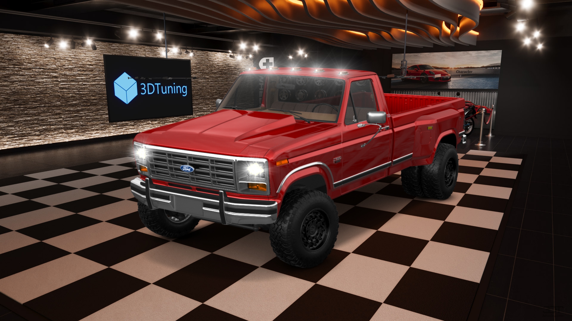 Ford F-350 Dually Regular Cab 2 Door pickup truck 1980 tuning