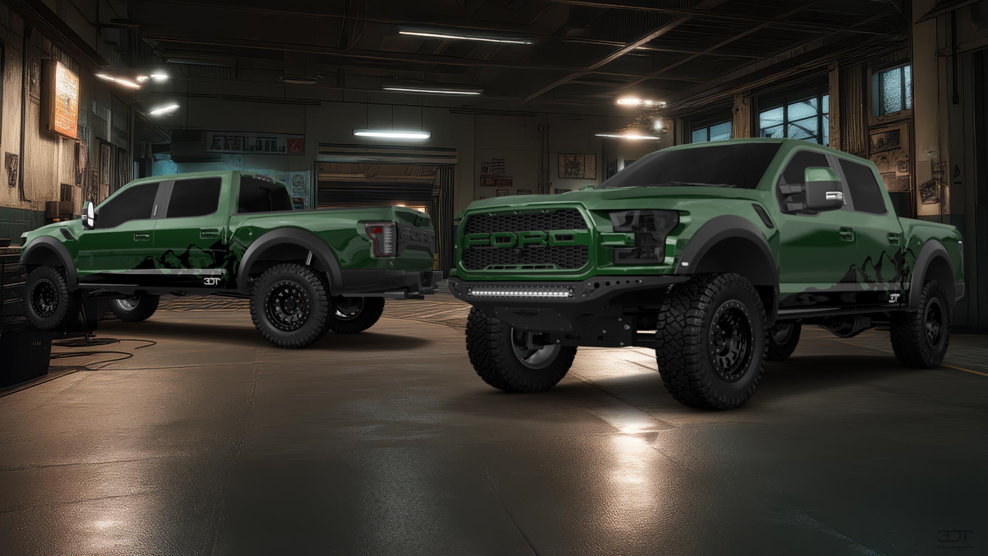 Ford F-150 Raptor 4 Door pickup truck 2017 tuning