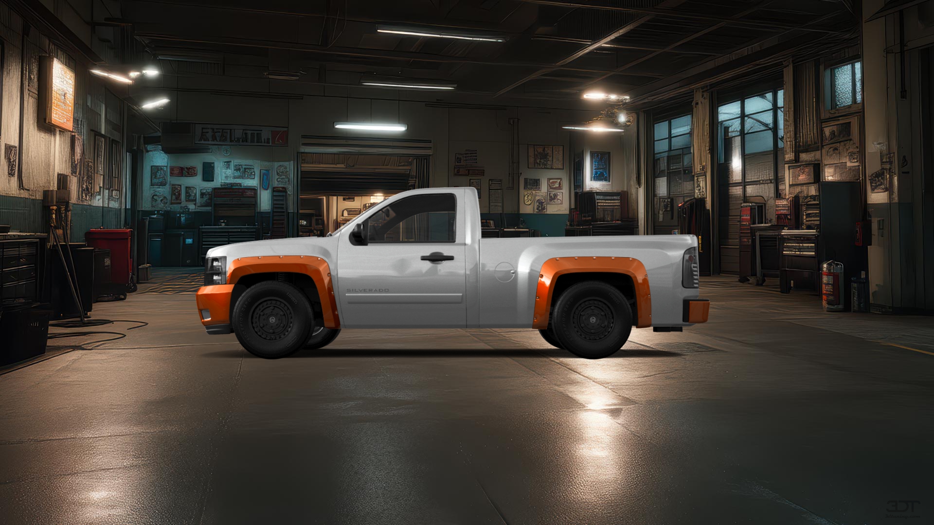 Chevrolet Silverado 1500 6.6 box Truck 2007 tuning