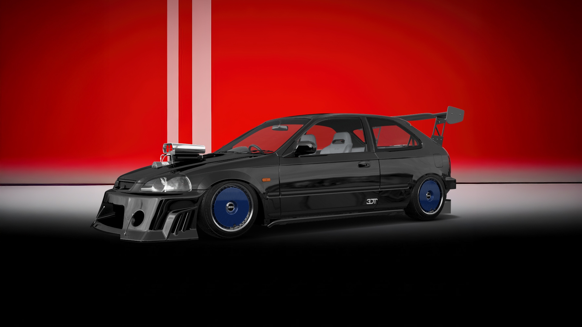Honda Civic 3 Door Hatchback 1997 tuning