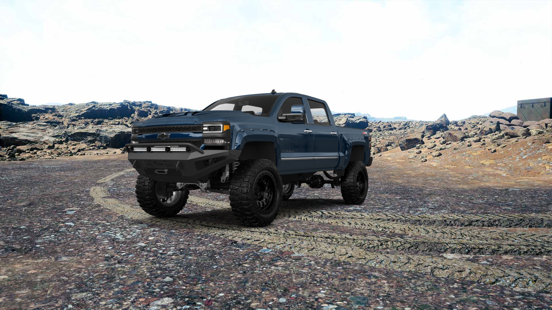 Chevrolet Silverado 1500 4 Door pickup truck 2016 tuning