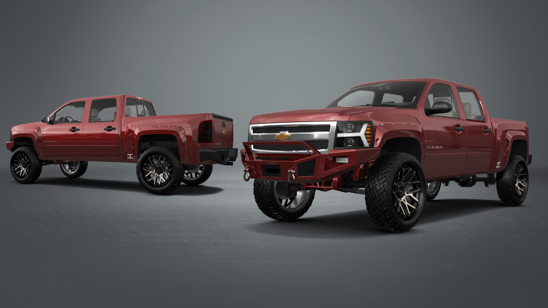 Chevrolet Silverado 1500 Crew Cab 4 Door pickup truck 2007
