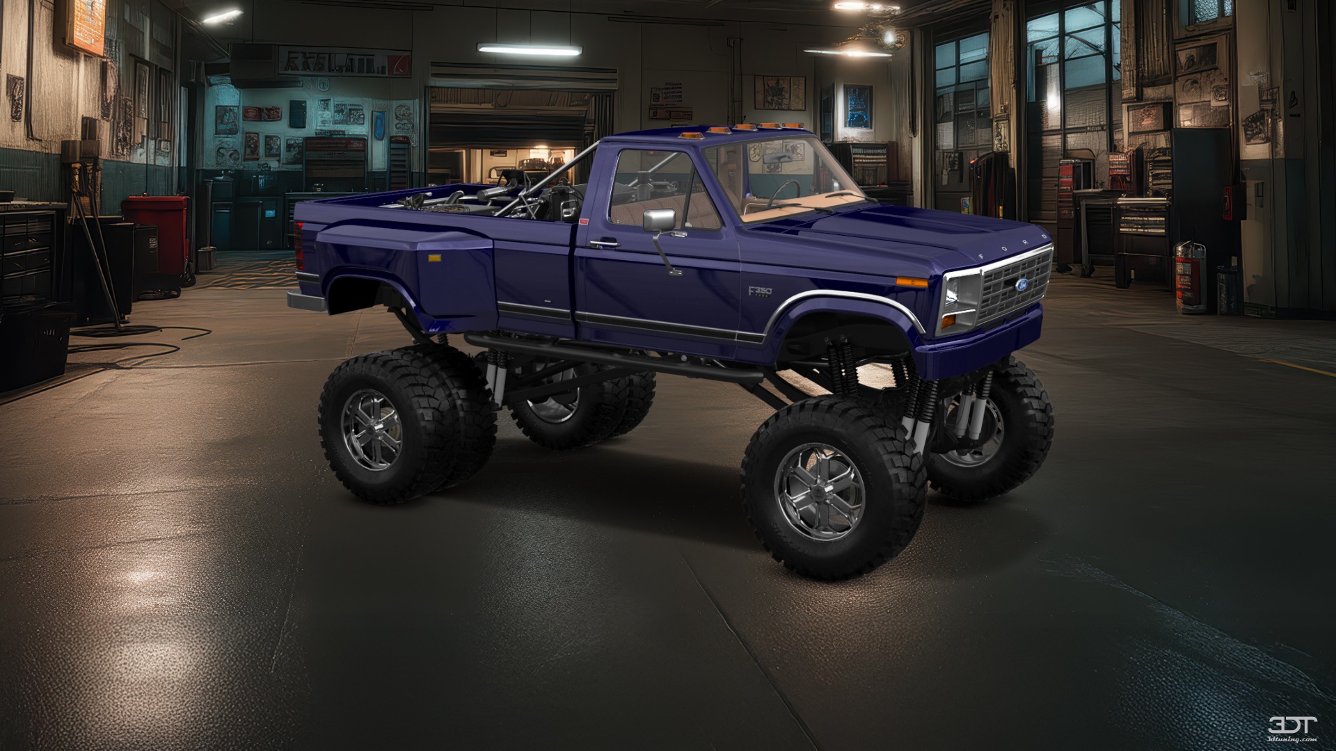 Ford F-350 Dually Regular Cab 2 Door pickup truck 1980 tuning