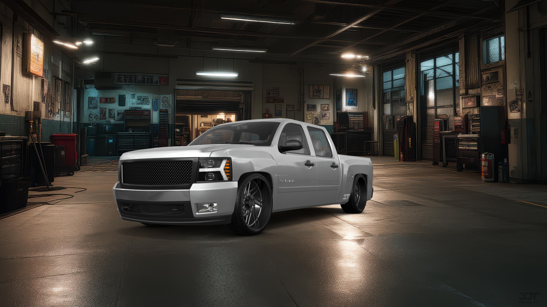 Chevrolet Silverado 1500 Crew Cab 4 Door pickup truck 2007 tuning