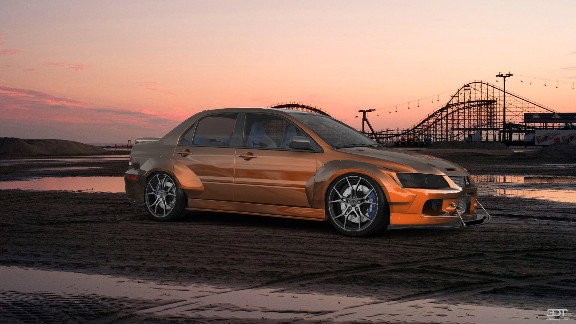 Mitsubishi Lancer Evo IX 4 Door Saloon 2005 tuning