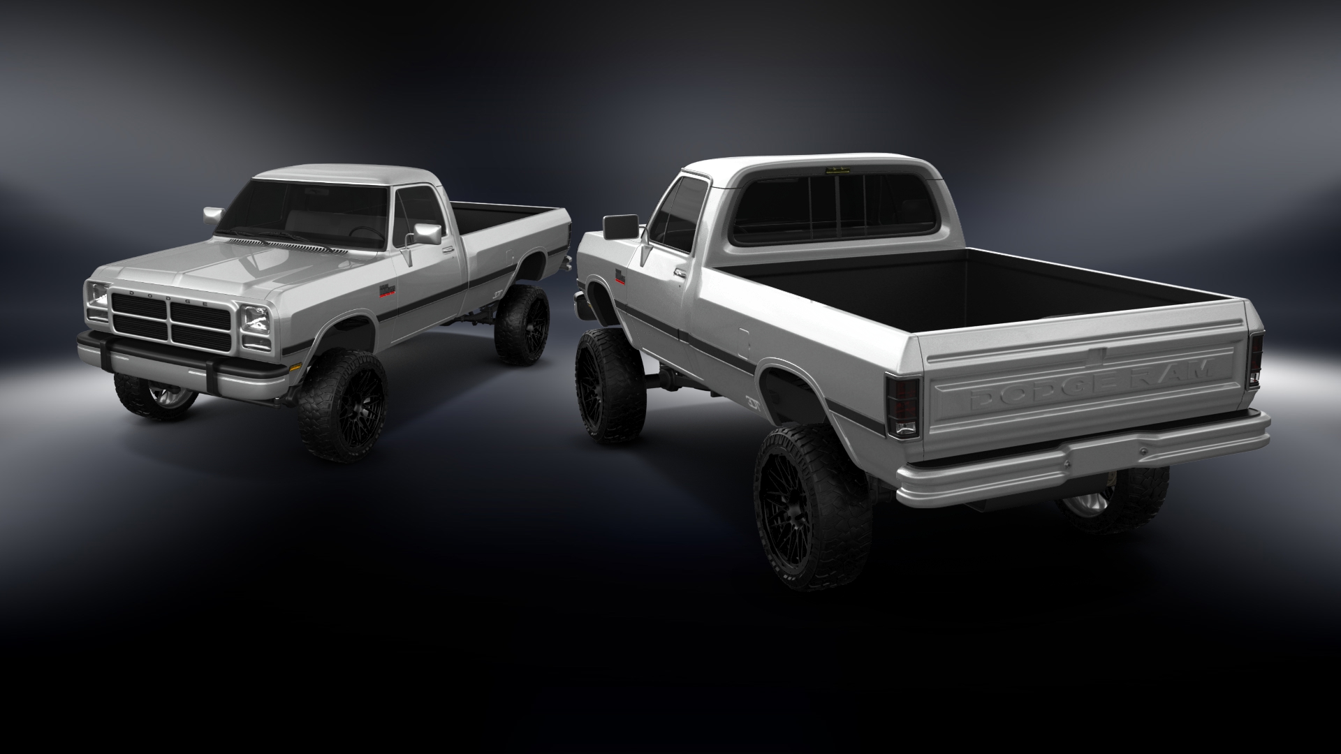 Dodge Ram 2 Door pickup truck 1991