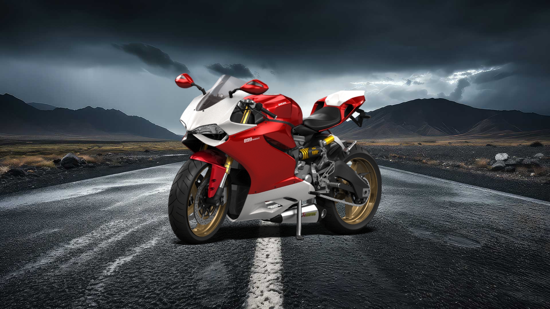 Ducati 899 Panigale Sport Bike 2015 tuning