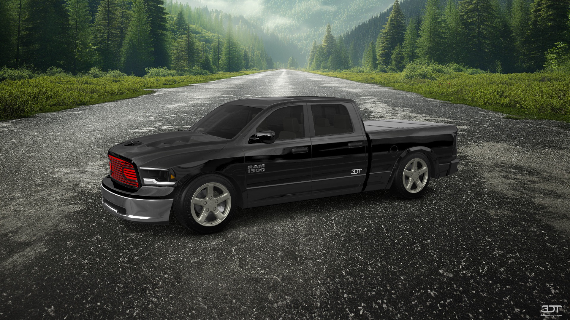 Dodge Ram 1500 Crew Cab 6.4 ft box 4 Door pickup truck 2009