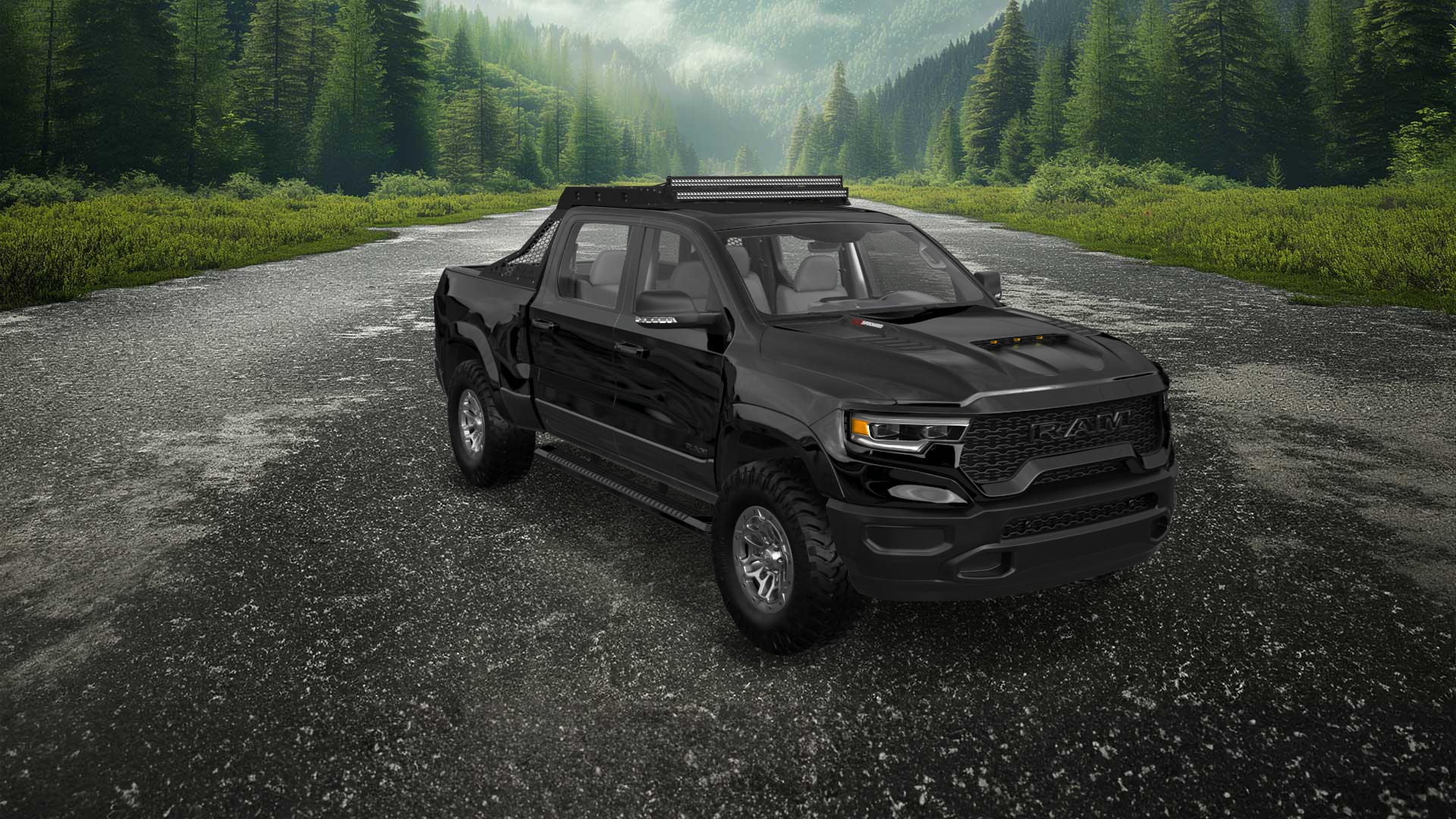 Dodge Ram 1500 TRX 4 Door pickup truck 2021 tuning