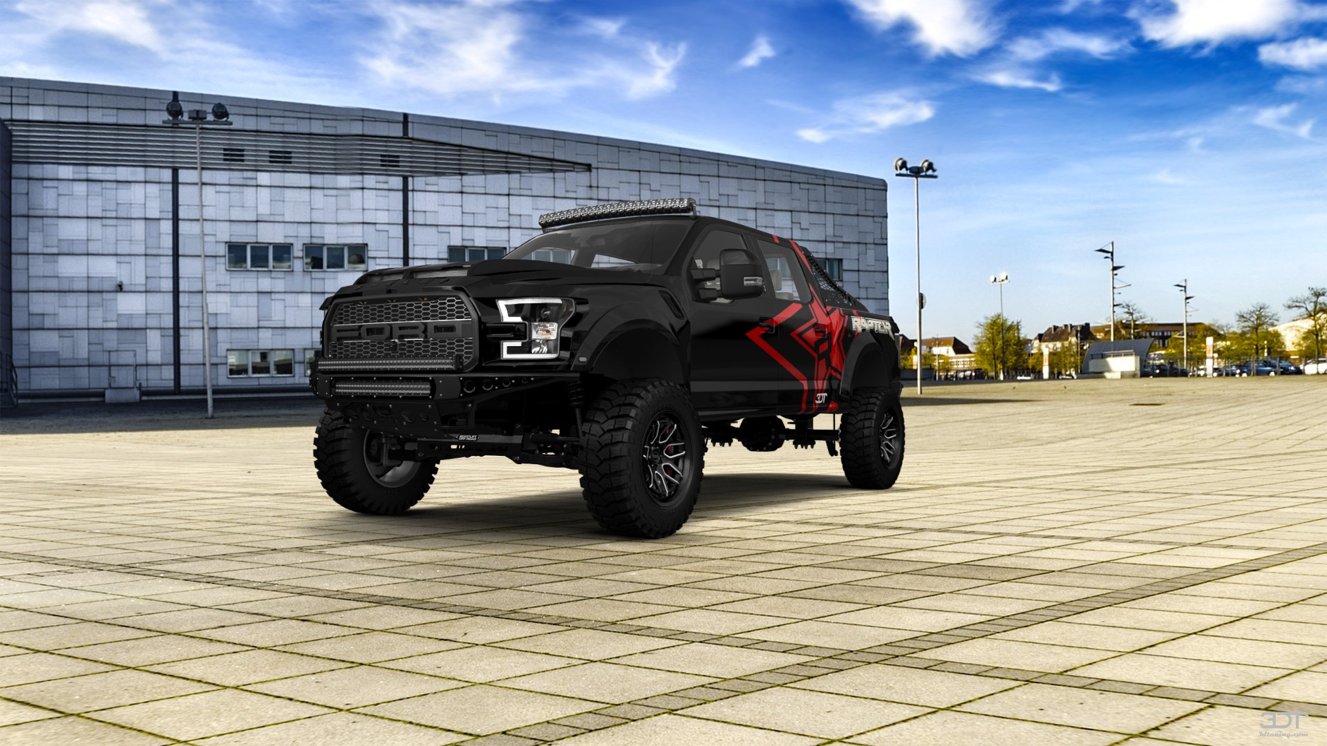 Ford F-150 Raptor 4 Door pickup truck 2017 tuning