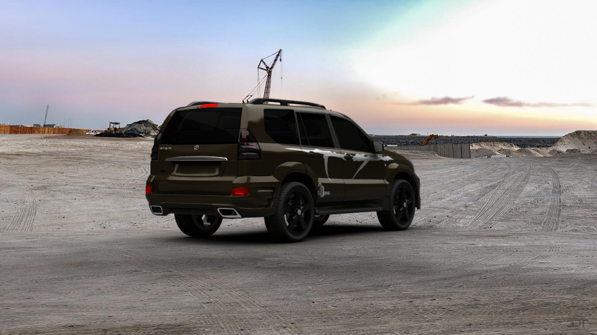 Toyota LC Prado SUV 2002
