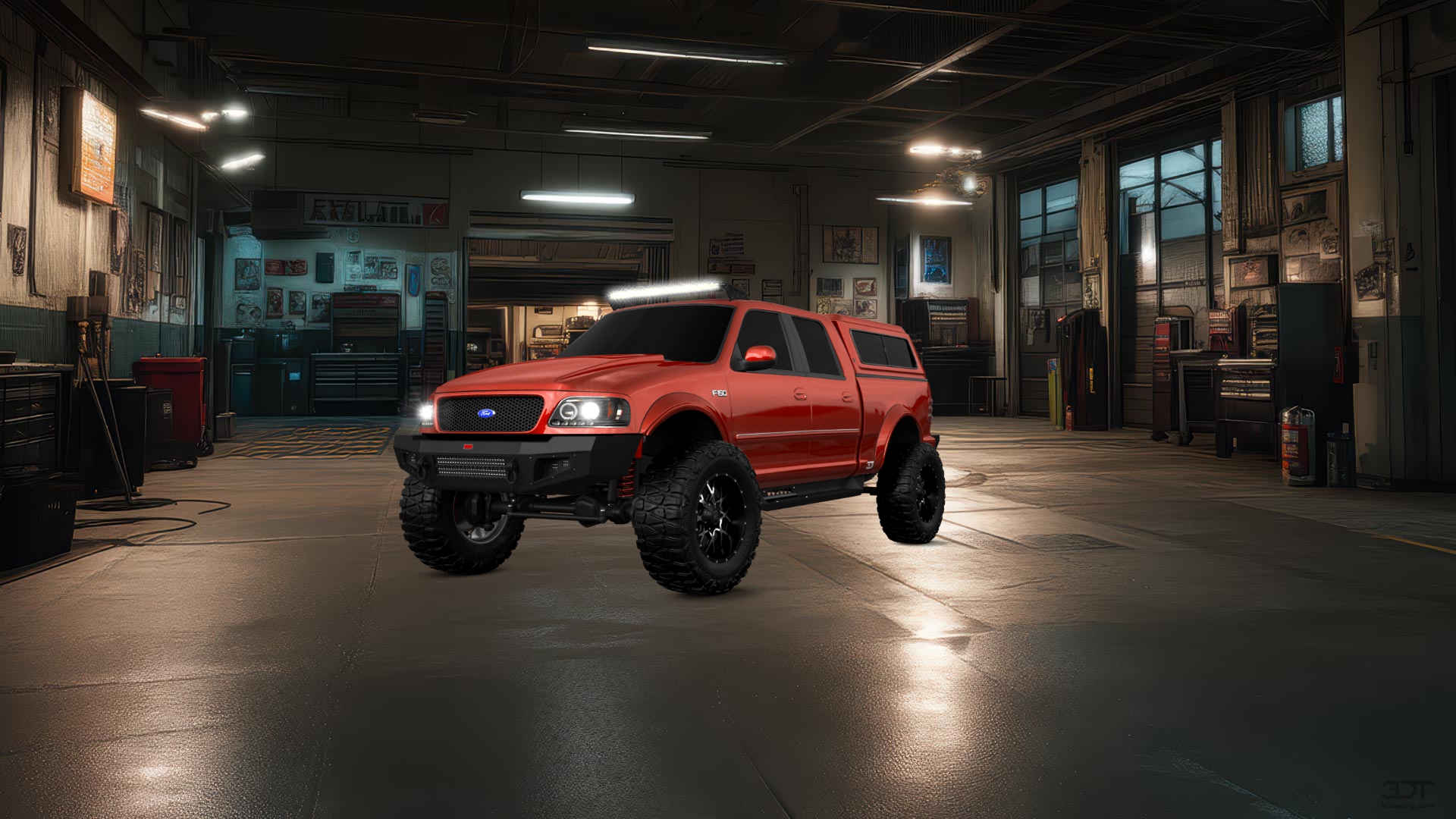 Ford F-150 SuperCrew 4 Door pickup truck 1997 tuning