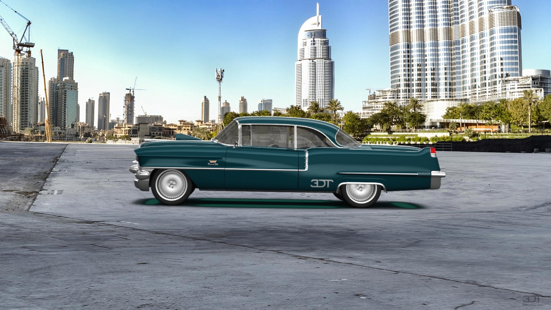 Cadillac De Ville Coupe 1956 tuning