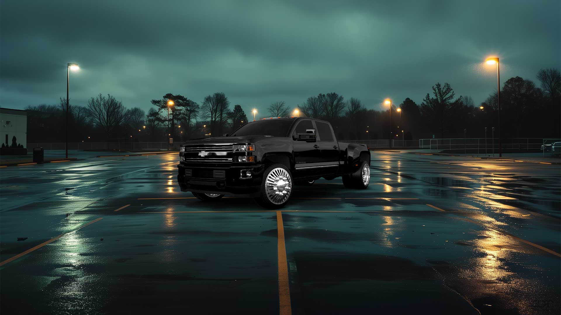 Chevrolet Silverado 3500 4 Door pickup truck 2015 tuning