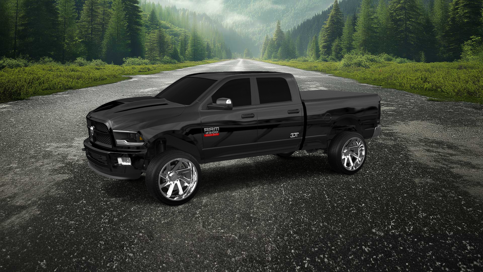 Dodge Ram 2500 4 Door Truck 2014
