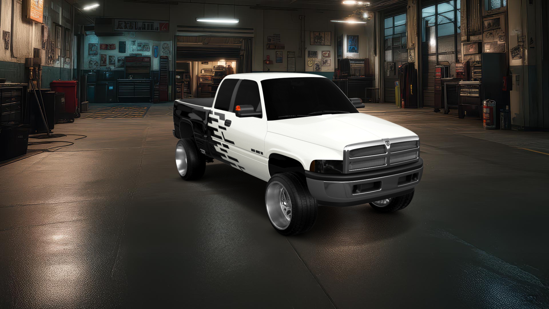 Dodge Ram 1500 Club Cab Pickup Truck 1999 tuning