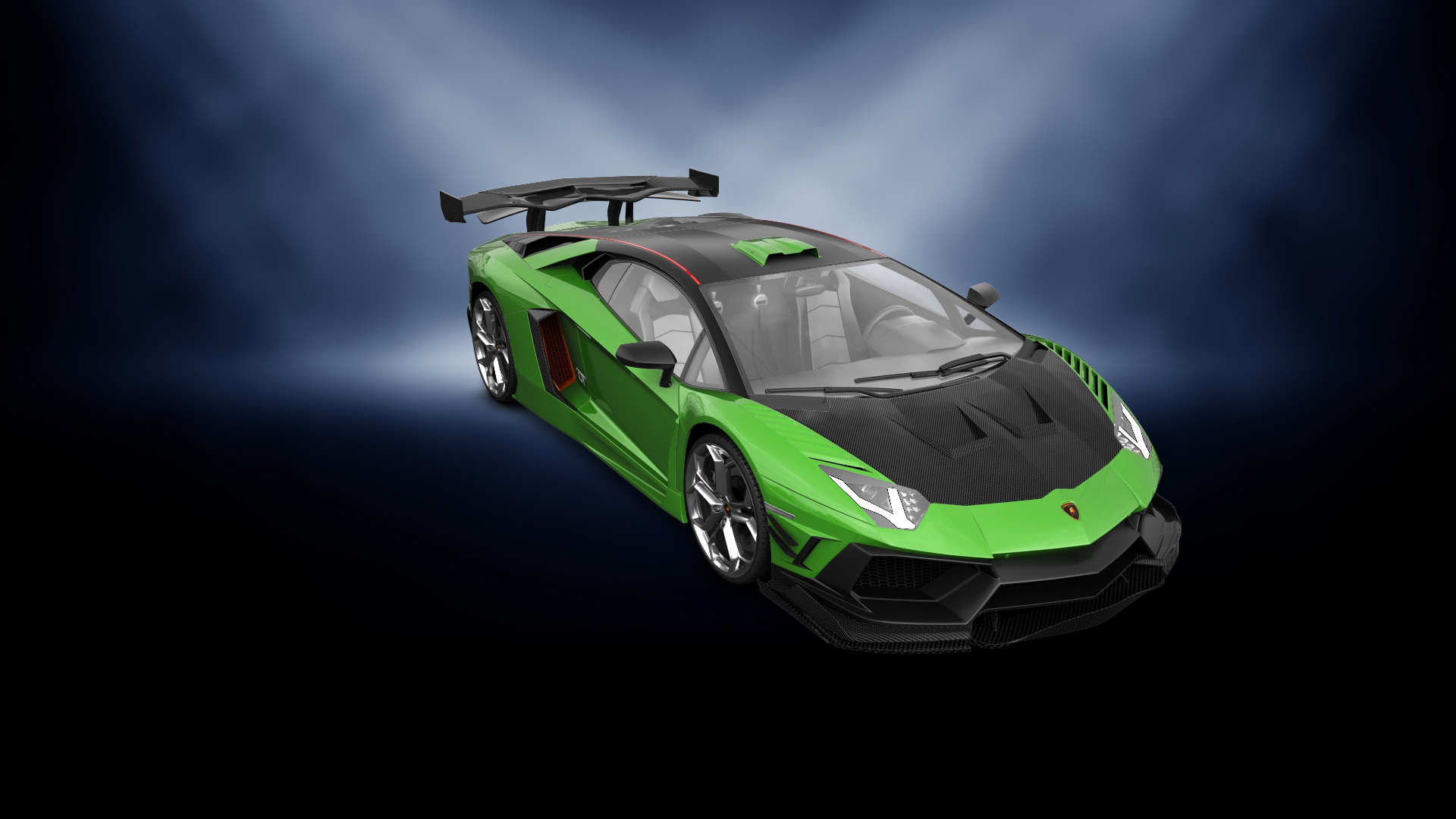 Lamborghini Aventador 2 Door Coupe 2012 tuning