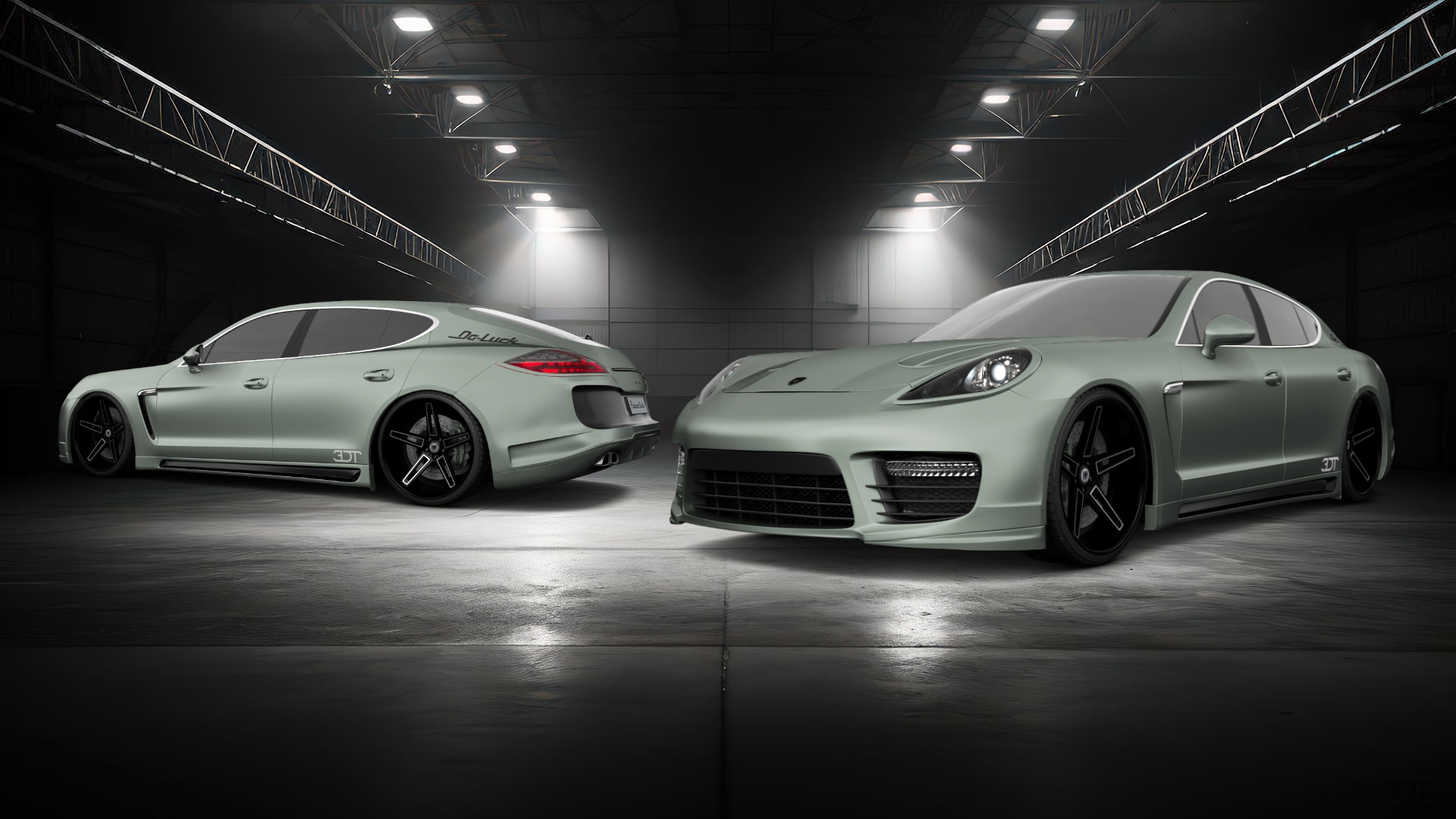 Porsche Panamera 4 door fastback saloon 2011 tuning