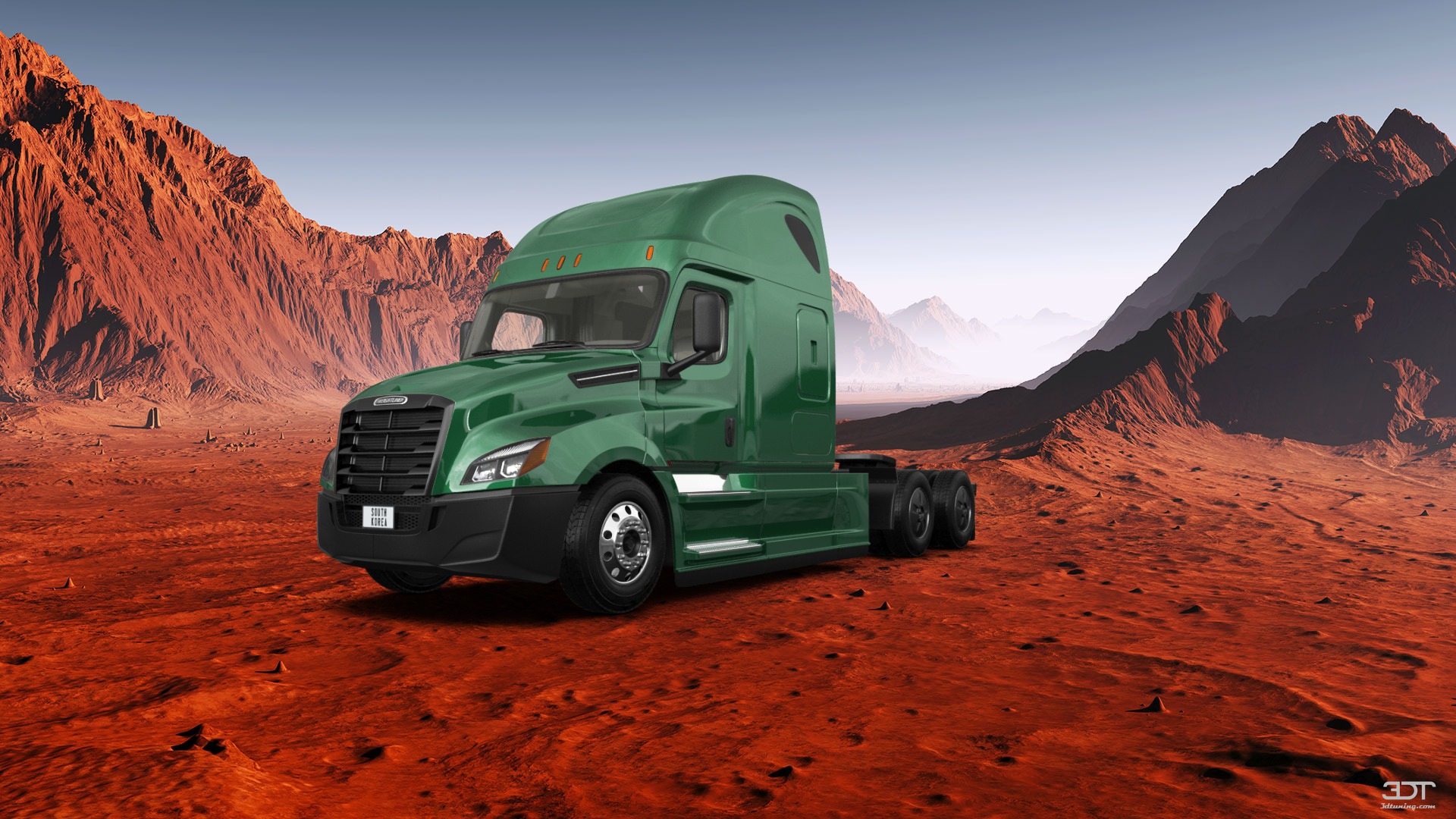Freightliner Cascadia Sleeper Cab Truck 2018 tuning
