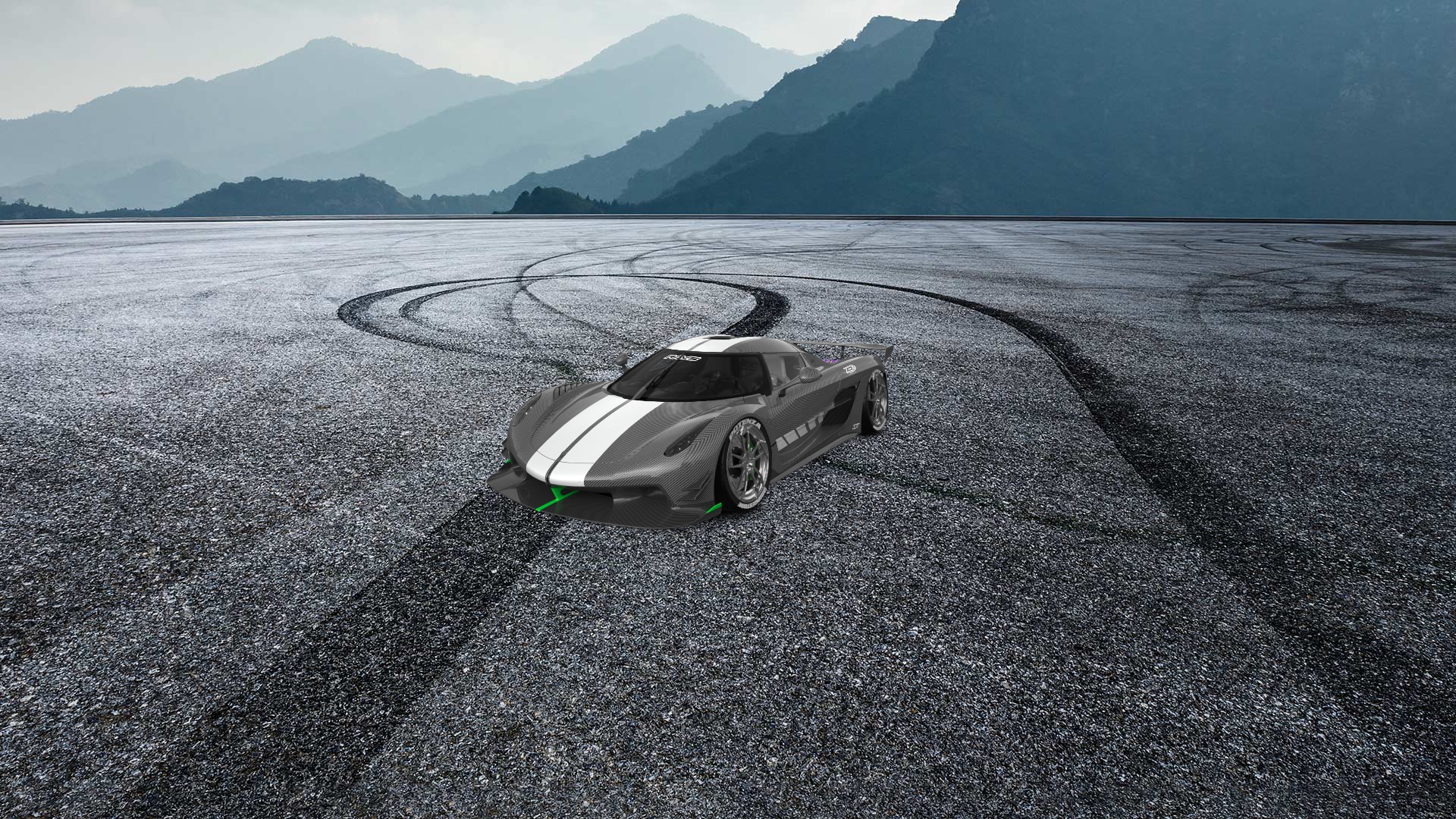 Koenigsegg Jesko 2 door targa top 2020