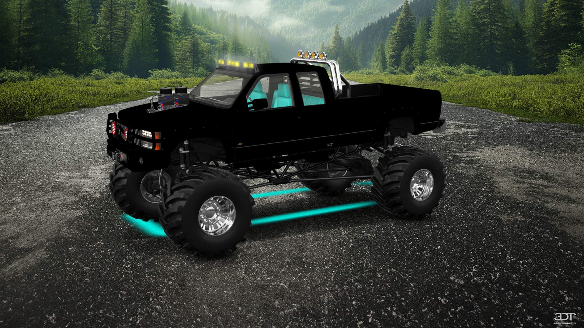 Chevrolet K3500 Extended Cab Pickup Truck 1988