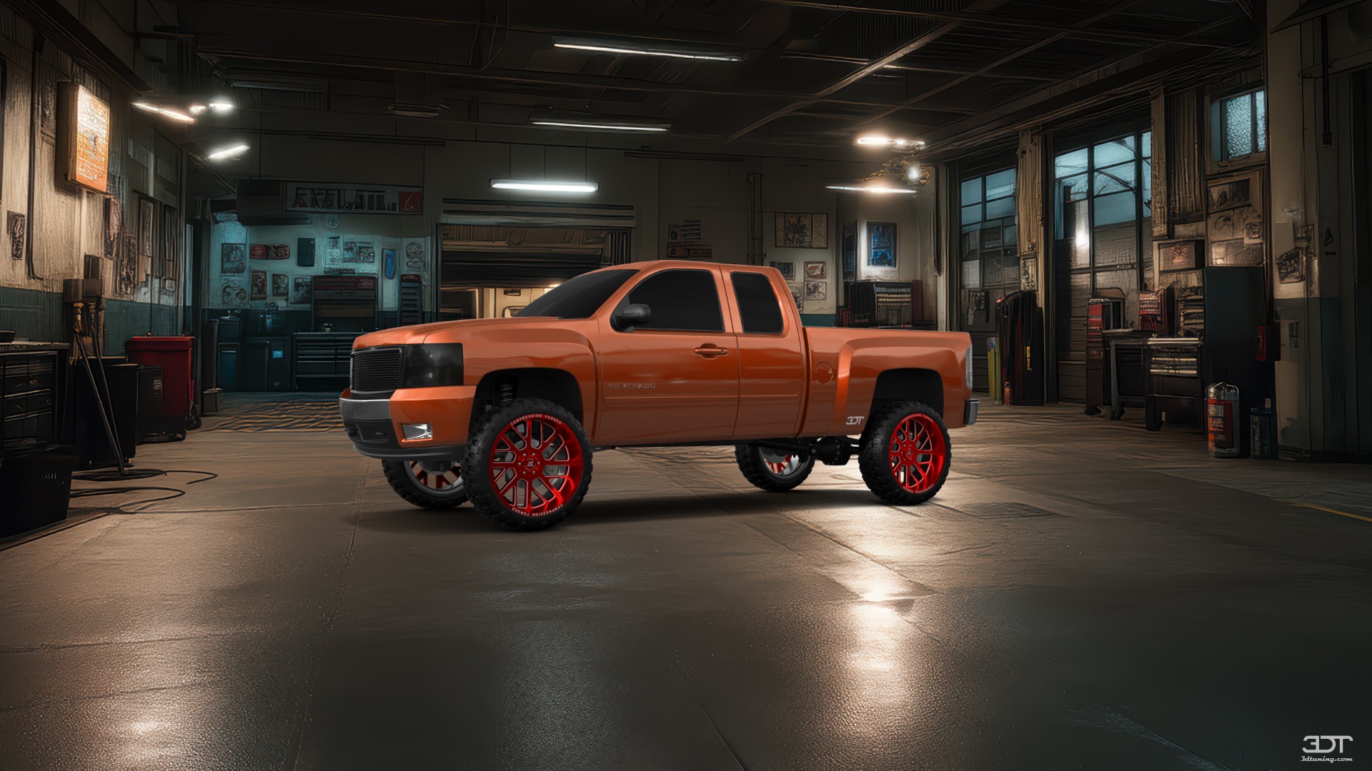 Chevrolet Silverado 1500 6.6 ft box Pickup Truck 2008 tuning