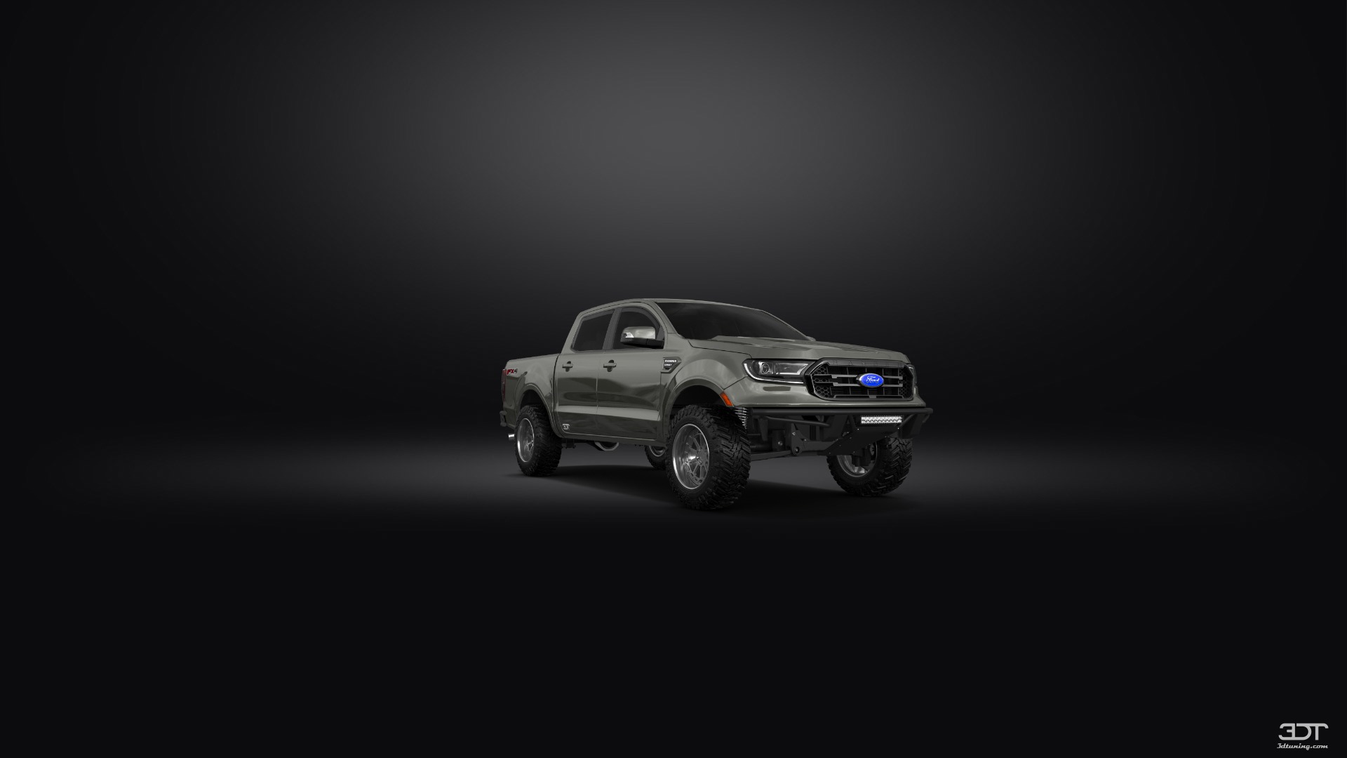 Ford Ranger 4 Door pickup truck 2019 tuning