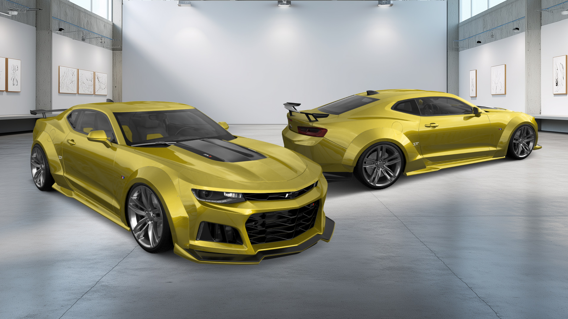 Chevrolet Camaro 2 Door Coupe 2016 tuning