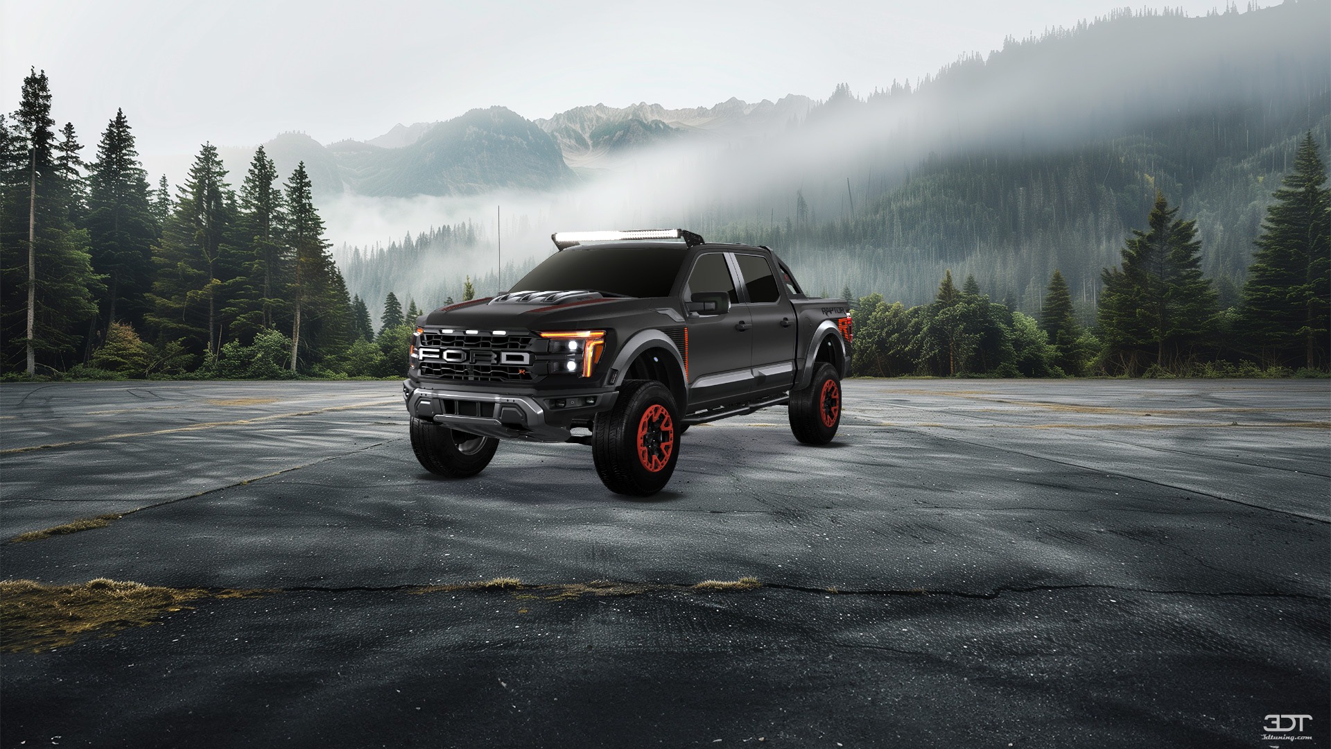 Ford F-150 Raptor 4 Door pickup truck 2024 tuning