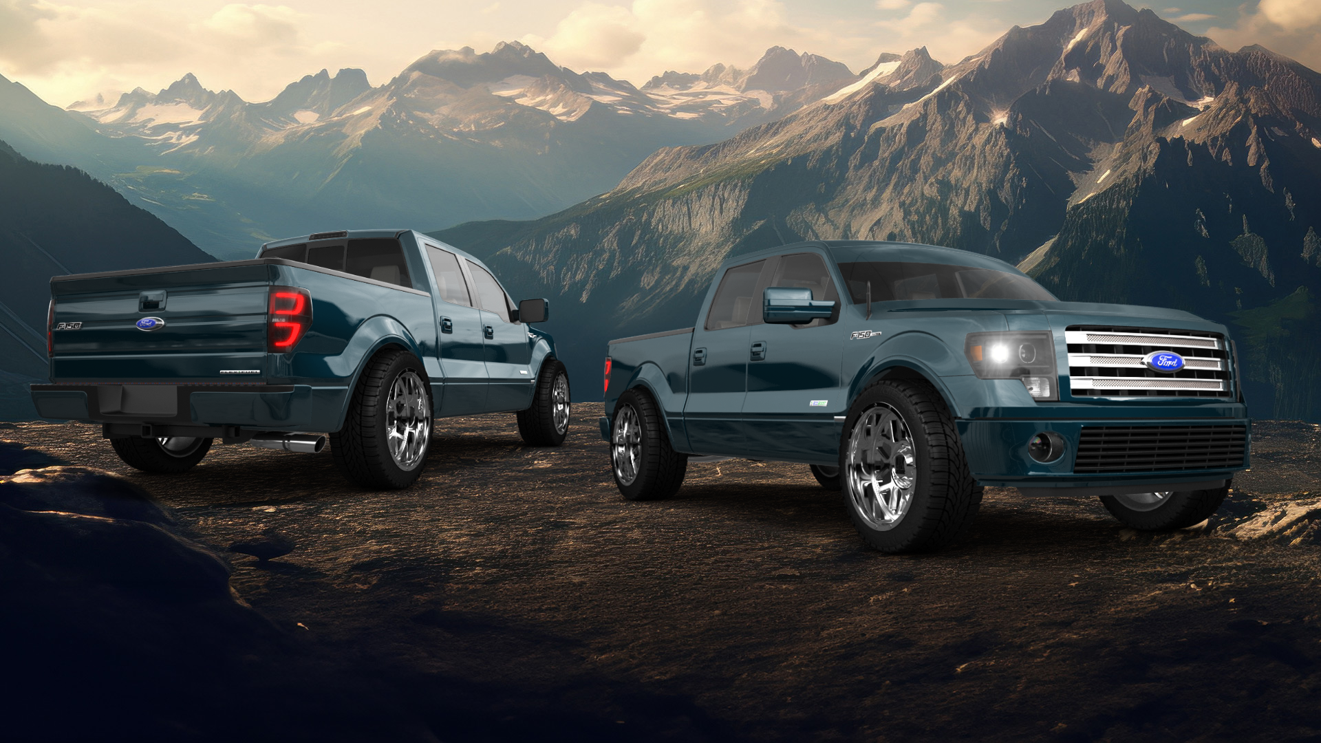 Ford F-150 Crew Cab 4 Door pickup truck 2013 tuning