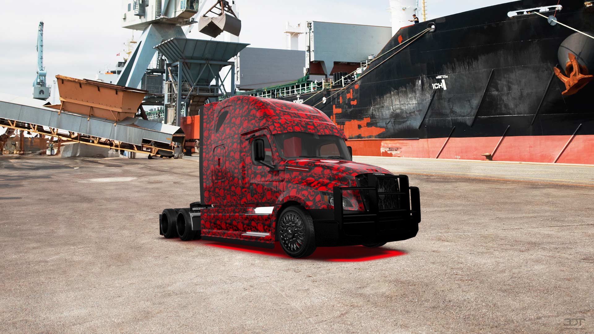 Freightliner Cascadia Sleeper Cab Truck 2018